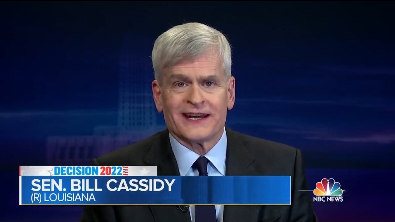 RINO Bill Cassidy Supports RINO Mitch McConnell For Senate Leadership