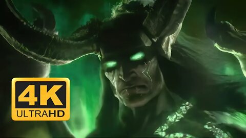 World of Warcraft: Legion Kingdoms Will Burn 15 US TV Spot 4k (Remastered with Neural Network AI)