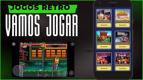 JOGOS RETRÔ PARA SEU ANDROID