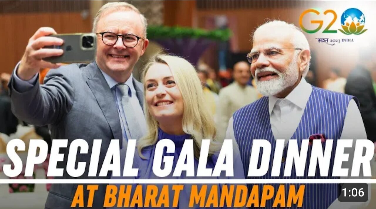 Exclusive Visuals From Gala Dinner During G20 Summit At Bharat Mandapam