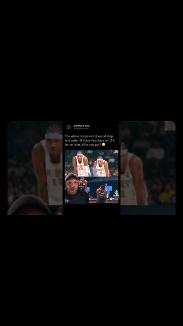 Melo & Allen Iverson vs KD & Kyrie Who Wins?