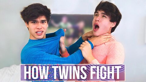 How Twins Fight👊👊👊