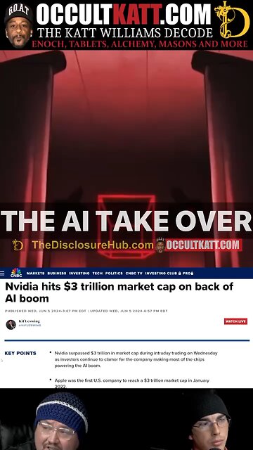 The AI Take over with Nvidia one of the largest companies in the world now, with their military cont