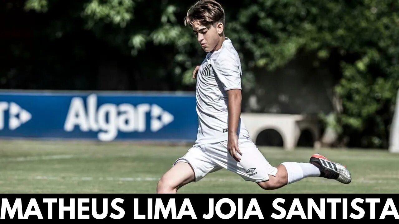 O raio está caindo outra vez na vila | Conheça Matheus Lima nova Joia da base santista.