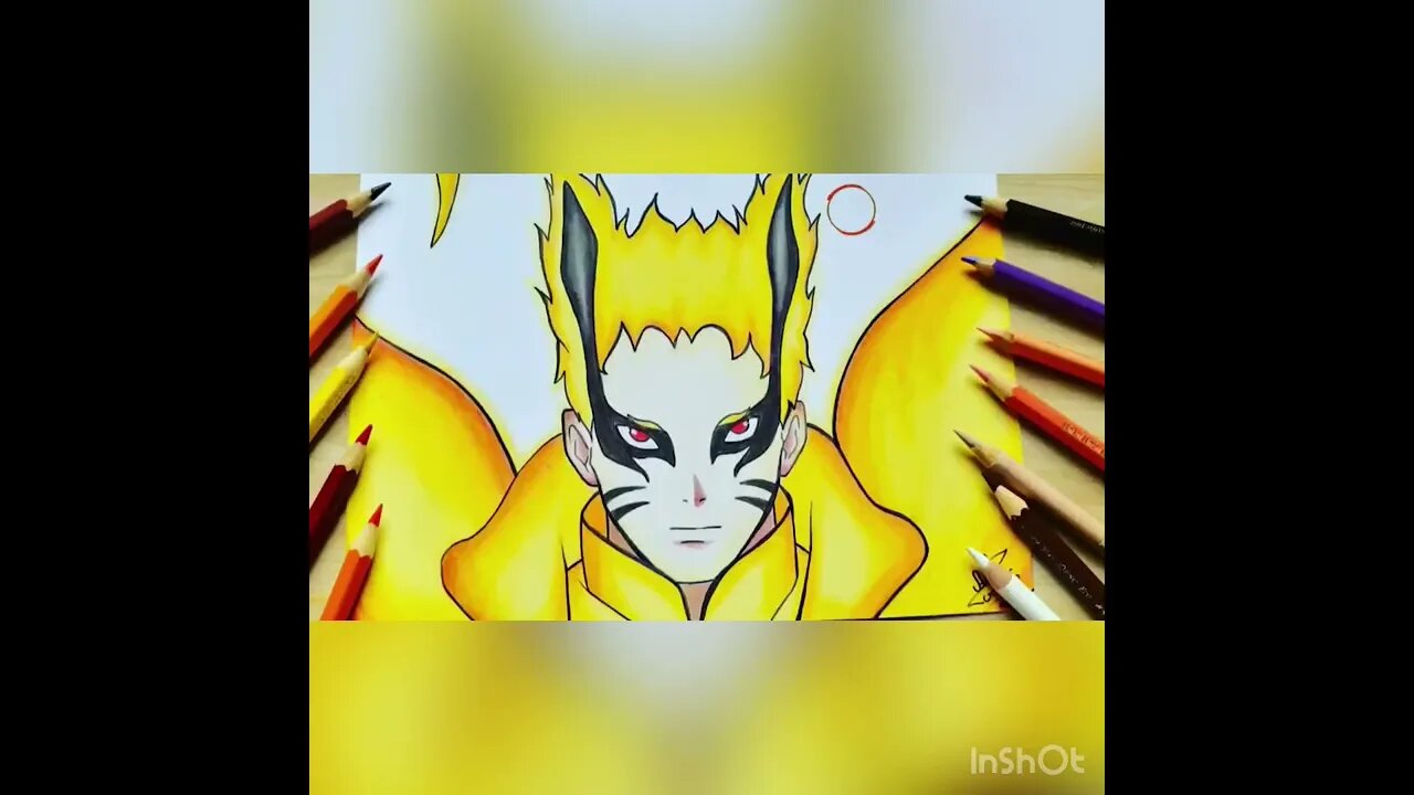 Naruto nova transformação!!! Aprenda a desenhar animes curso na descrição !!!