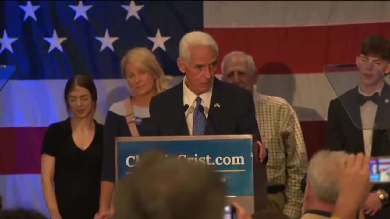 Rep. Charlie Crist wins Democratic gubernatorial nomination