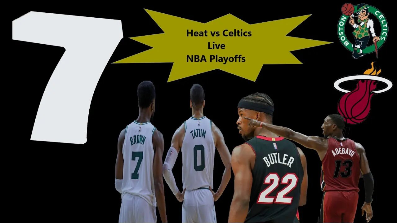 Boston Celtics at Miami Heat Live Game 7 | NBA Playoffs Live