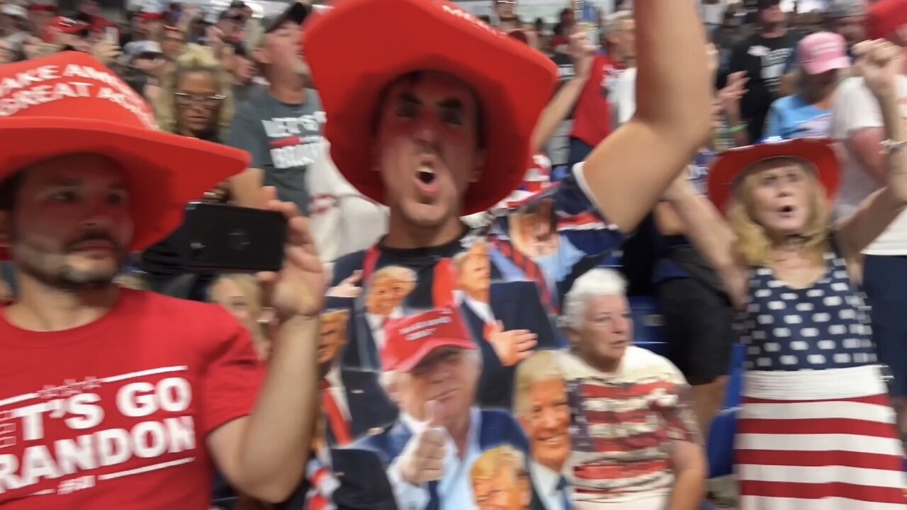 USA! USA! USA! Pennsylvania Trump rally rocks the house!