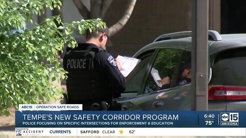 Tempe's new safety corridor program