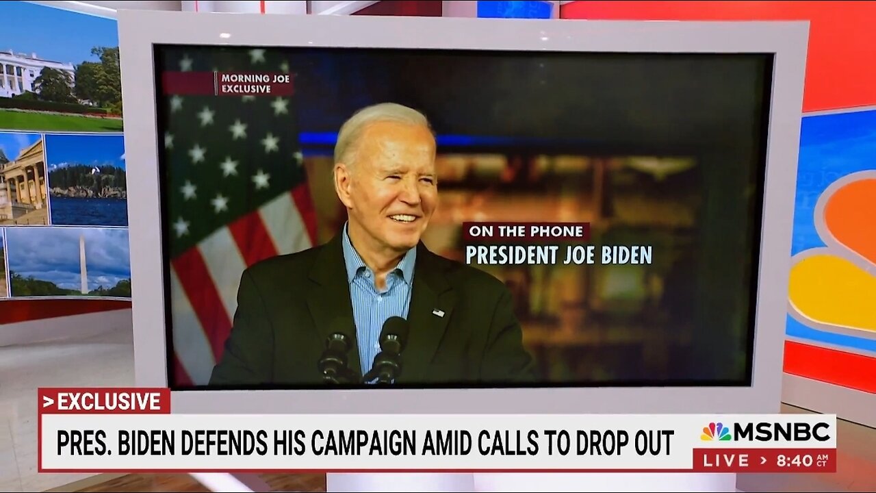 Defiant Biden: I'm Not Leaving The Race!