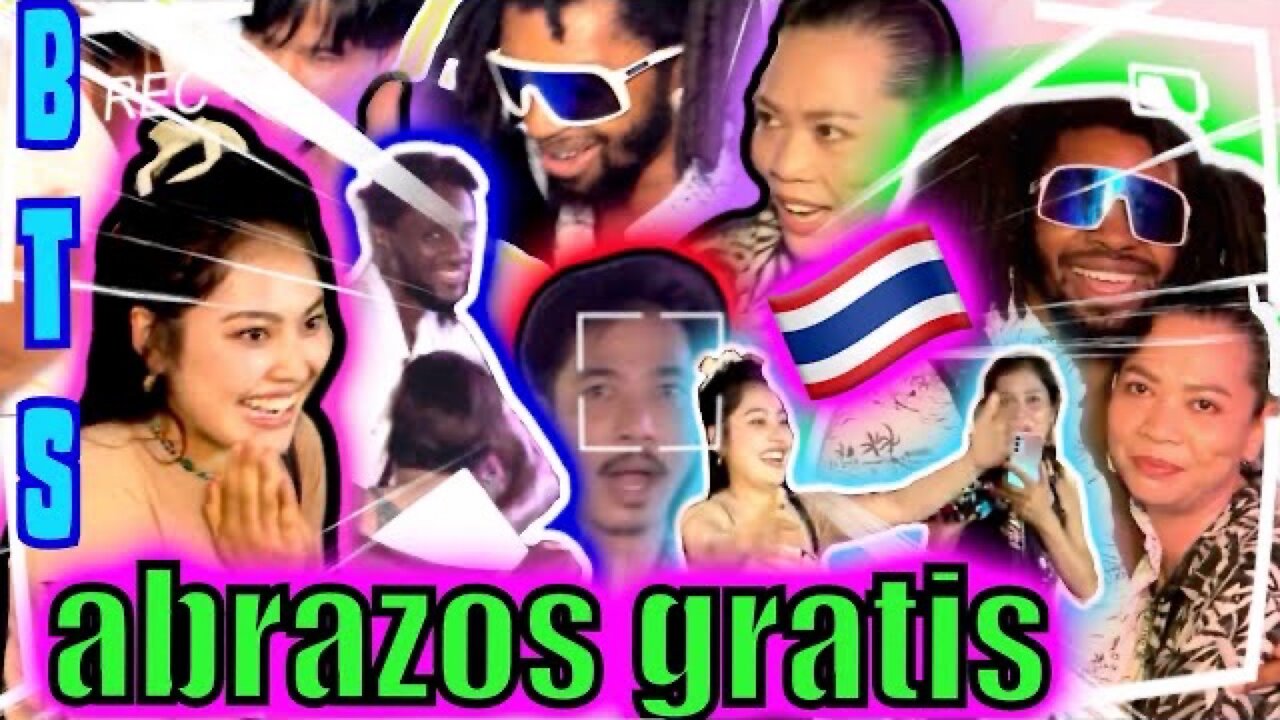 Por trás do movimento ABRAÇOS GRATUITOS de HUGS Pattaya!