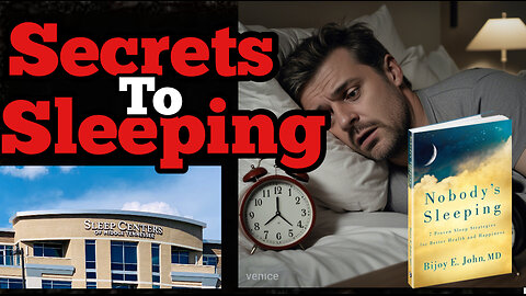 Dr. John Reveals: Solutions To Sleep, Find Out What You're Missing