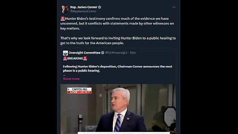 James Comer | [Biden] Crime Family (Check Description)