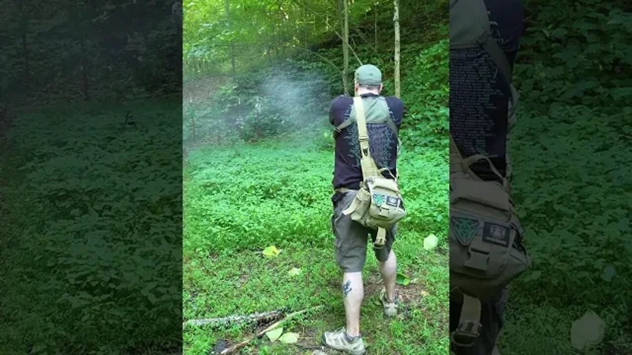 XSteel Targets AR550 Snake target vs 10mm