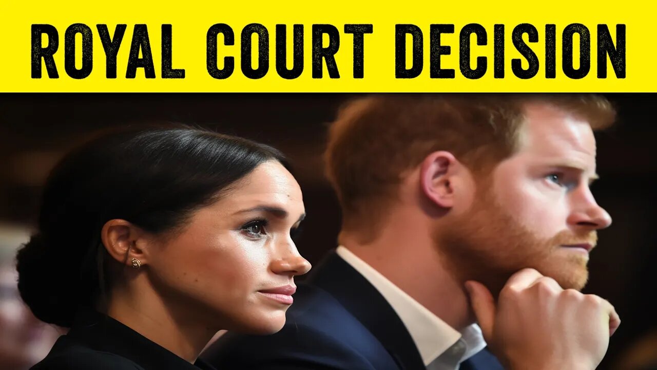 🔴 BREATHTAKING DECISION IN THE ROYAL COURT