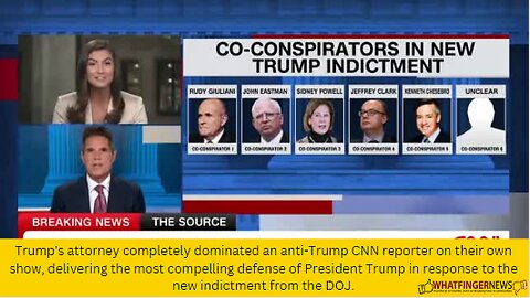 Trump's attorney completely dominated an anti-Trump CNN reporter on their own show