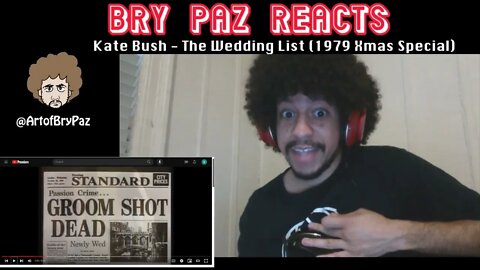 Guitarist REACTION - Kate Bush - Wedding List