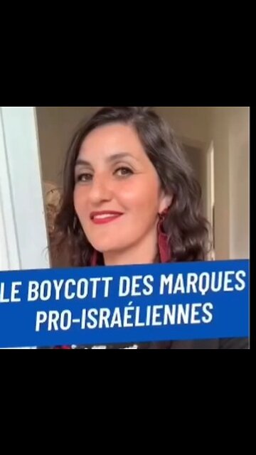 LE BOYCOTT DES MARQUES PRO-ISRAÉLIENNES !