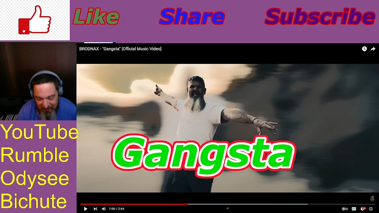 Brodnax Gangsta Reaction