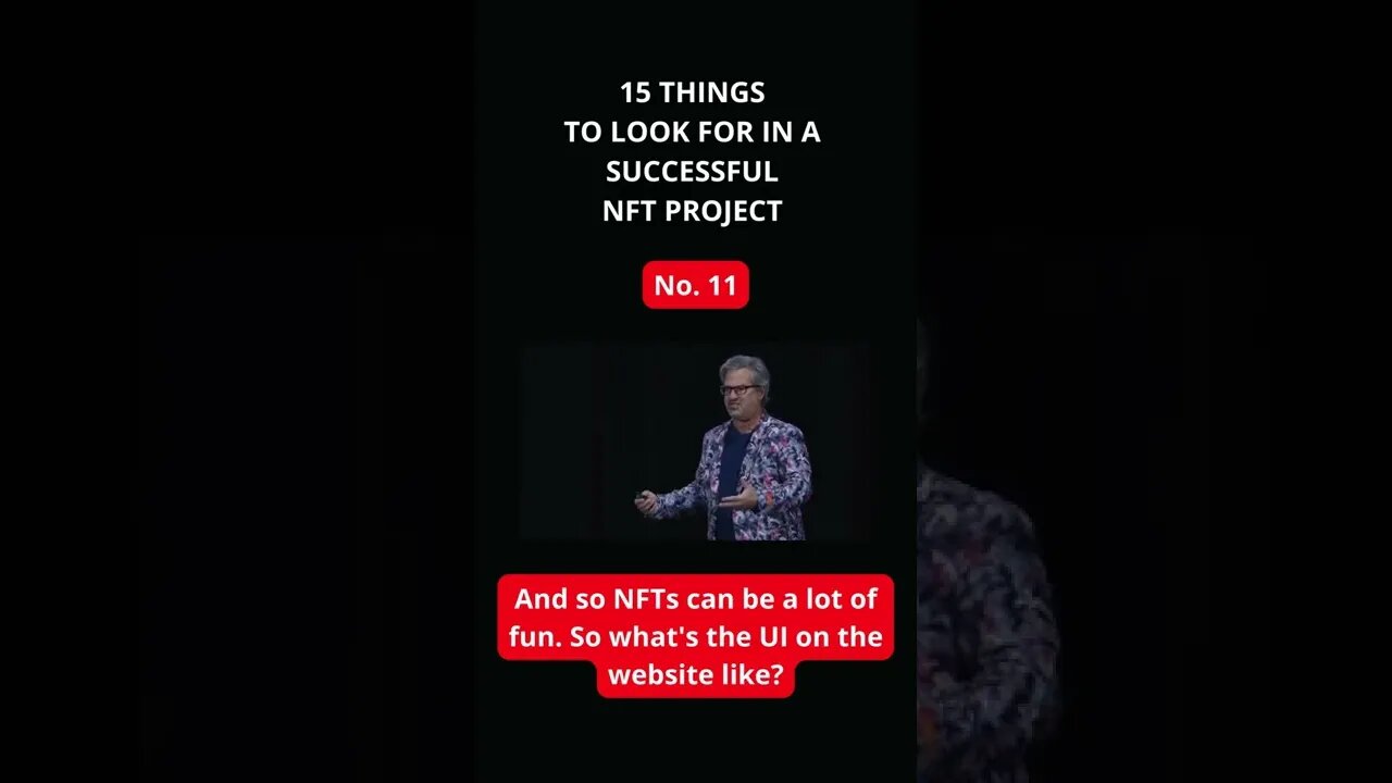 What makes a successful NFT launch? - User Experience and User Interface (UX/UI) - 11/15
