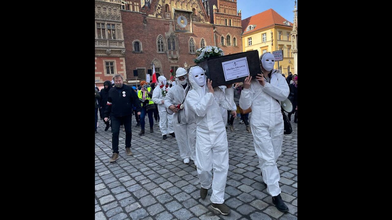 Protest we Wroclawiu za nami. Co dalej? Ursula Van der Leyen chce zlikwidować Kod Norymberski.