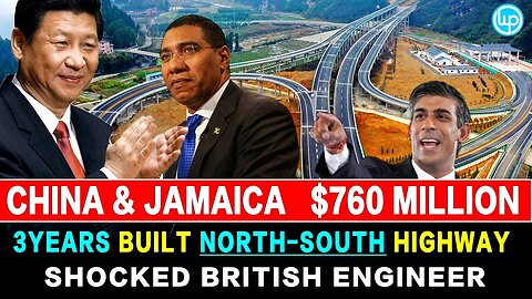 Chinese $760 Million Built North-South Highway In Jamaica，Shocked British Engineer#china #highway