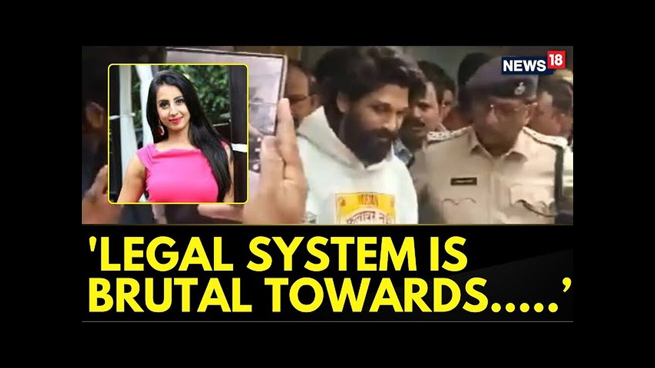 'Legal System In India Is Brutal Towards Celebs': Actor Sanjjanaa Galrani On Allu's Arrest | News18