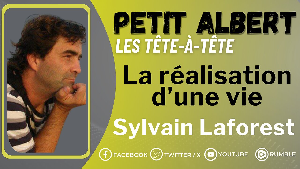 Petit Albert saison estivale épisode #15 - Tête-à-tête avec Sylvain Laforest