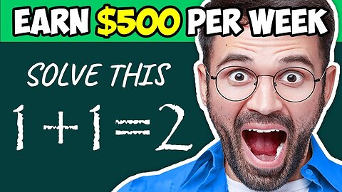 Earn $500 Just By Playing SIMPLE Math Games! Make FREE Money Online From Home 2023