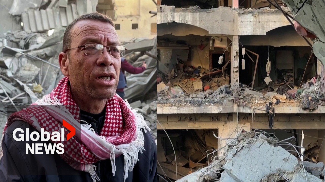 Israeli airstrike on Gaza post office sheltering Palestinians kills at least 30
