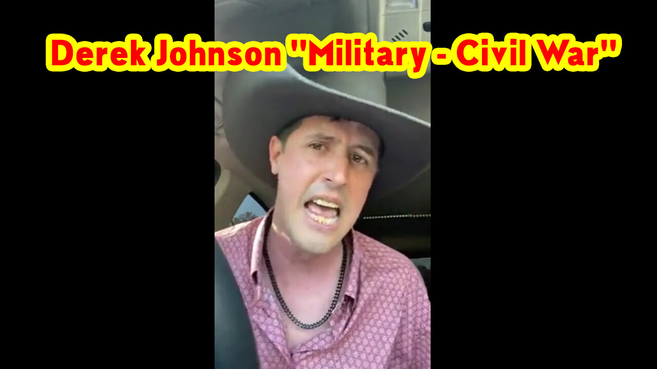 Derek Johnson Bombshell "Military - Civil War" Dec 2022