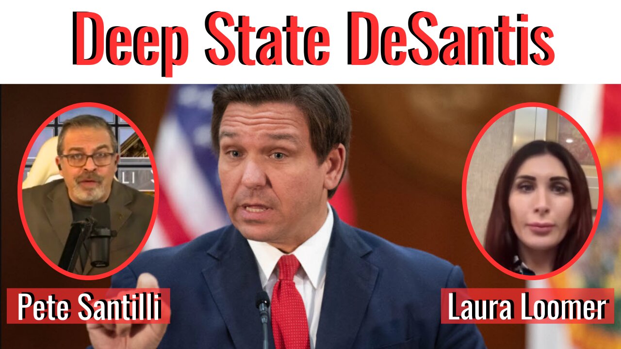 Revealing More on Ron DeSantis | He's Definitely Part of the Deep State!