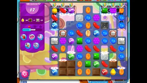 Candy Crush level 3114 Talkthrough, 28 Moves 0 Boosters