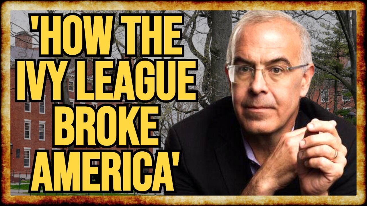 David Brooks ADMITS College System RIGS SOCIETY For Elites
