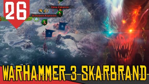 Horda dos MARES - Total War Warhammer 3 Skarbrand #26 [Série Gameplay Português PT-BR]