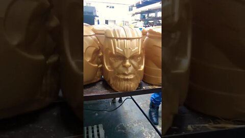 Fabricação do balde de pipoca do Thanos #Shorts