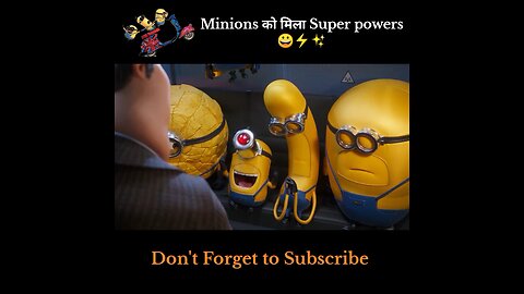 Minions got superpowers #Minions #MovieXplain #cartoons #entertainment #hindimovie #animation