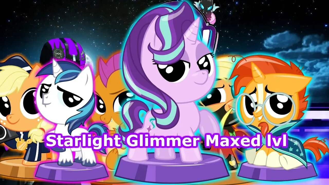 Starlight Glimmer is max lvl, Purple & Orange team complete a challenge!