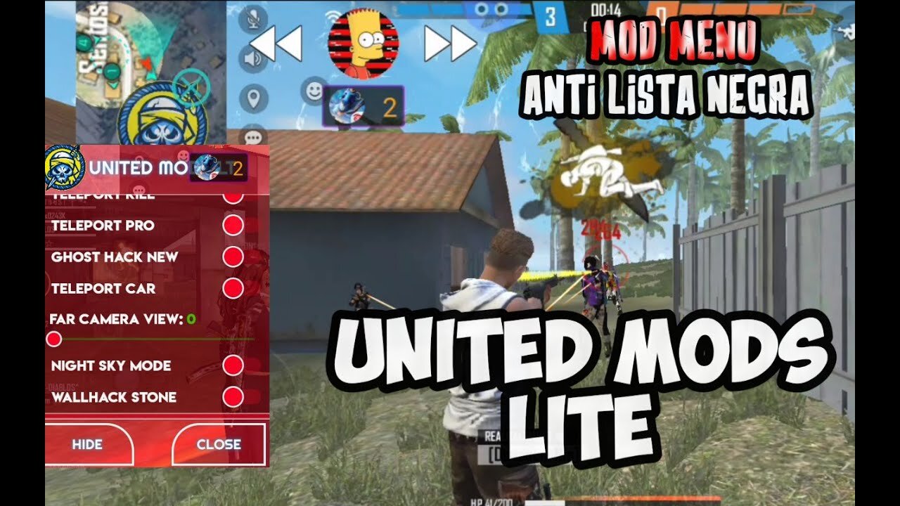 ??NUEVO HACK MOD MENU FF 1.92.x GRATIS CLASIFICATORIA AUTO HEADSHOT ?? Anti lista negra UNITE MODS