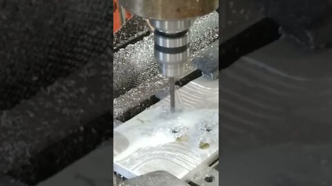 drilling on the CNC