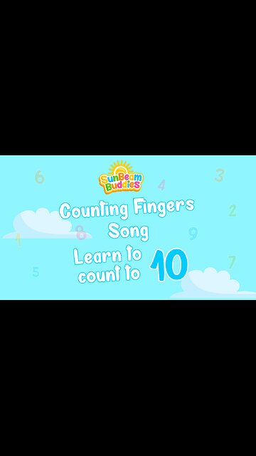 Counting Song for Toddlers | Learn to Count with Miss Sunshine!