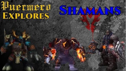 Puermero Explores: Shamans (Transmog, Specs, etc.)