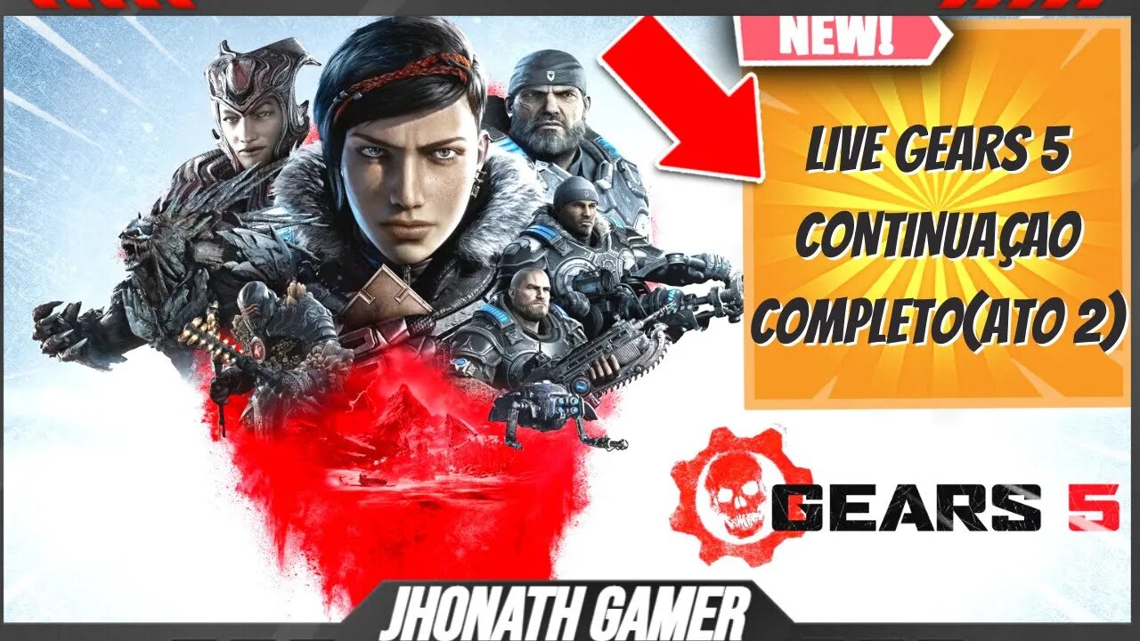 🔴 live gears of war 5 ( ATO 2 ) COMPLETO