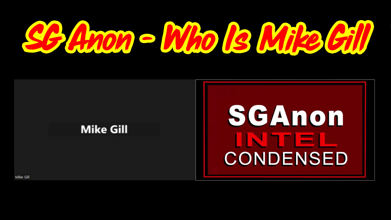 SG Anon Bombshell - Who is Mike Gill