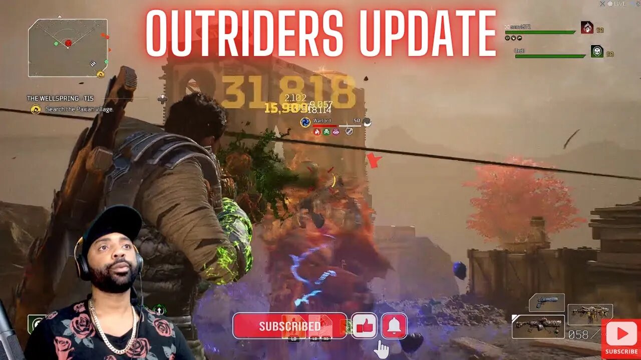 OUTRIDERS UPDATE [STREAM CLIPS]