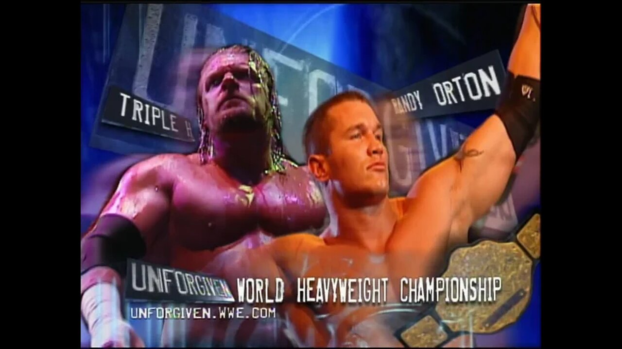 Triple H vs Randy Orton - Unforgiven 2004 (Full Match)