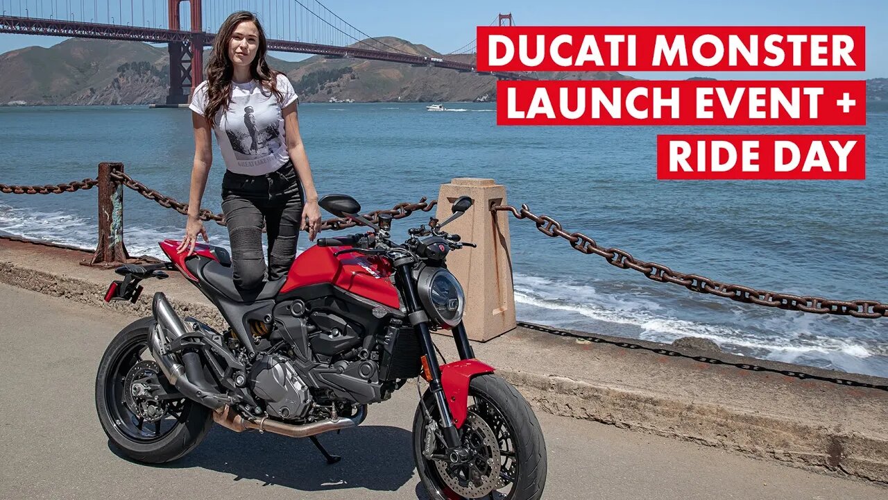 2021 Ducati Monster Test Ride + First Impressions