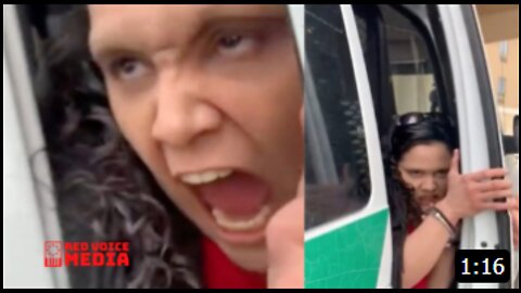 An Arrested Trafficker Appears Possessed By Demons!!!