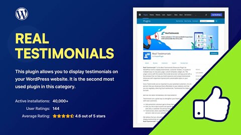 Real Testimonials WordPress Plugin Tutorial - Create a Testimonials Slider