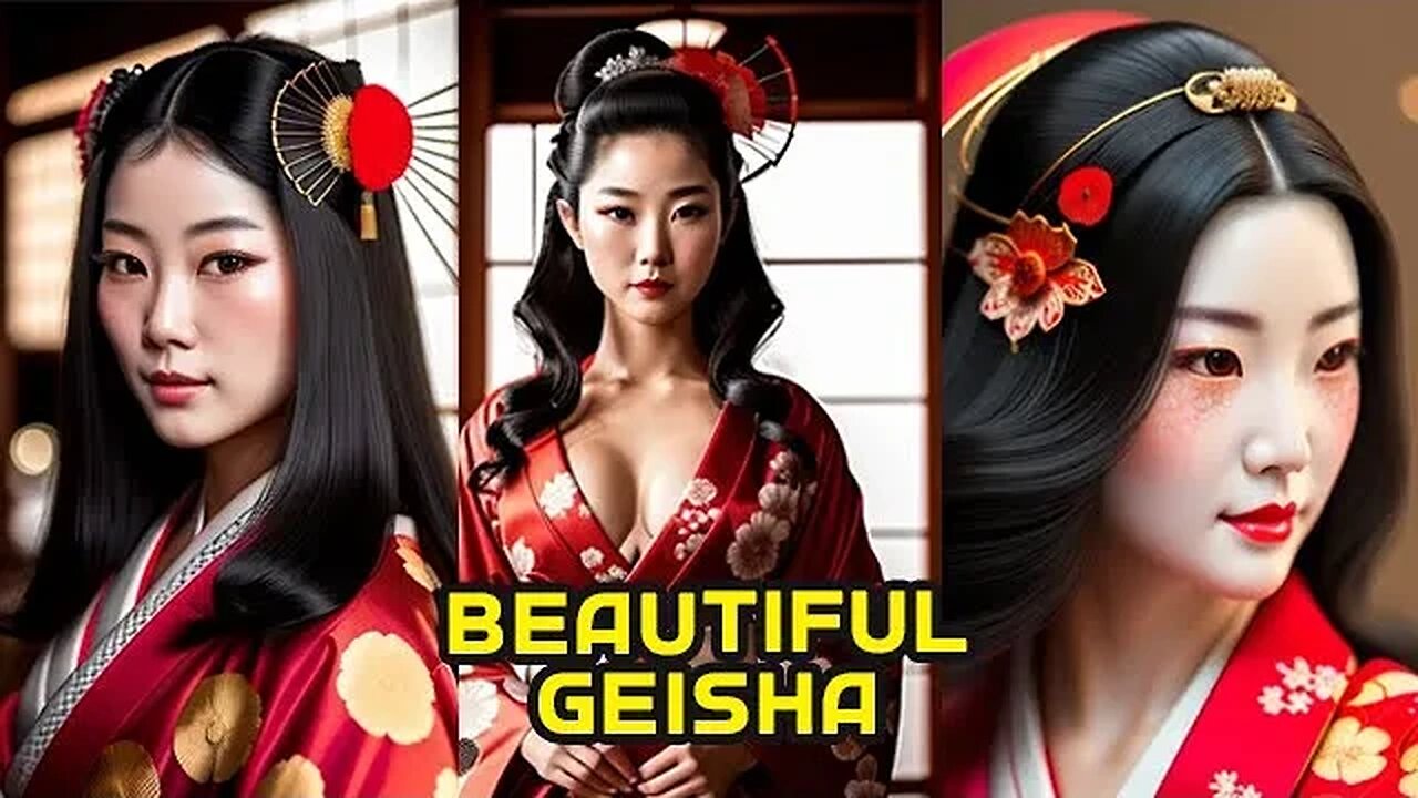 BEAUTIFUL GEISHA, ( AI ART, AI GENERATORS ) @MIX_IMAGI